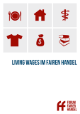 Broschüre »Living Wages im Fairen Handel« (Forum Fairer Handel)